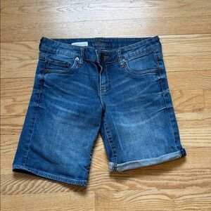 Kut from the Kloth Women's Medium Blue Denim Bermuda Shorts
